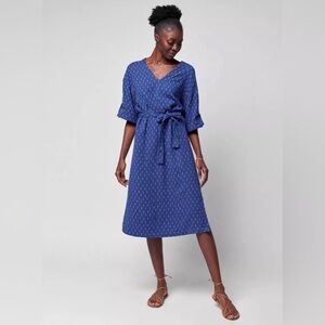 Faherty Atlantic Ave Dress Size L